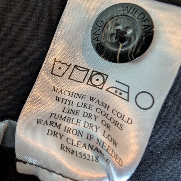 WILDFANG The Empower Wide Leg Short Black Plus Size 22W - Picture 9 of 12